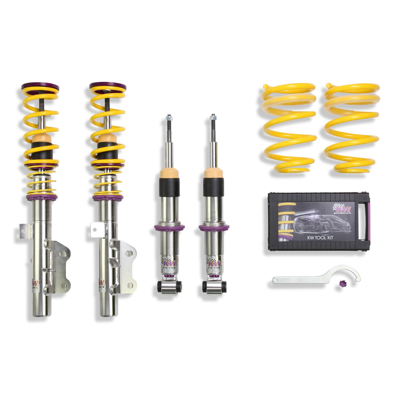 35261017 Coilovers Inox V3 KW Suspension i gruppen Välj bilmodell / Chevrolet / Camaro Gen.5 10-15 / Chassi / Fjädring hos DDESIGN (KW-35261017)