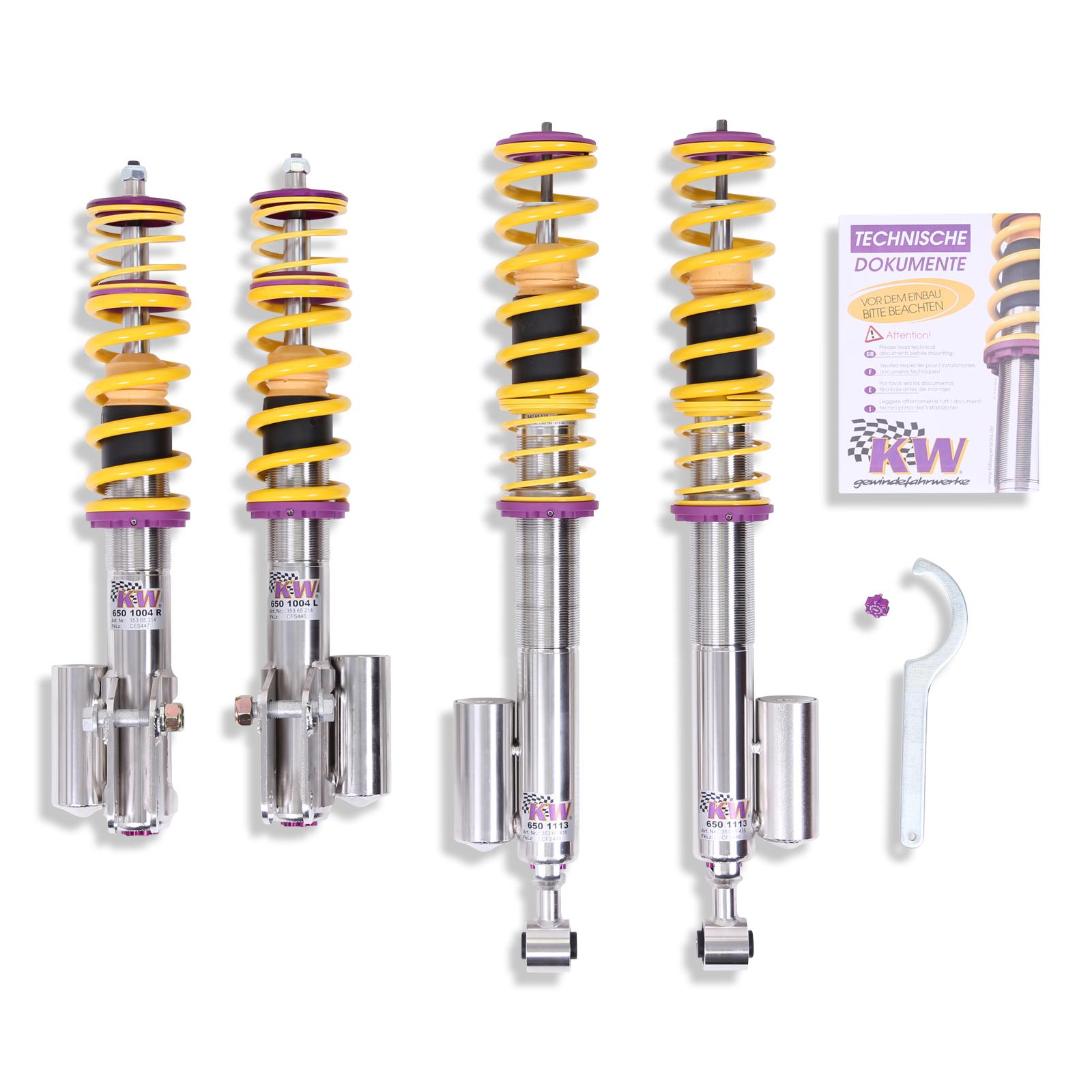 35265017 Coilovers Inox V3 KW Suspension i gruppen Välj bilmodell / Mitsubishi / EVO X 07+ / Chassi / Fjädring hos DDESIGN (KW-35265017)