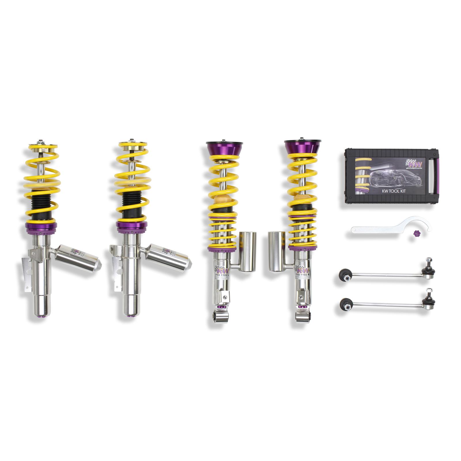 35271003 Coilovers Inox V3 KW Suspension i gruppen Välj bilmodell / Porsche / 996 98-05 / Chassi / Fjädring hos DDESIGN (KW-35271003)