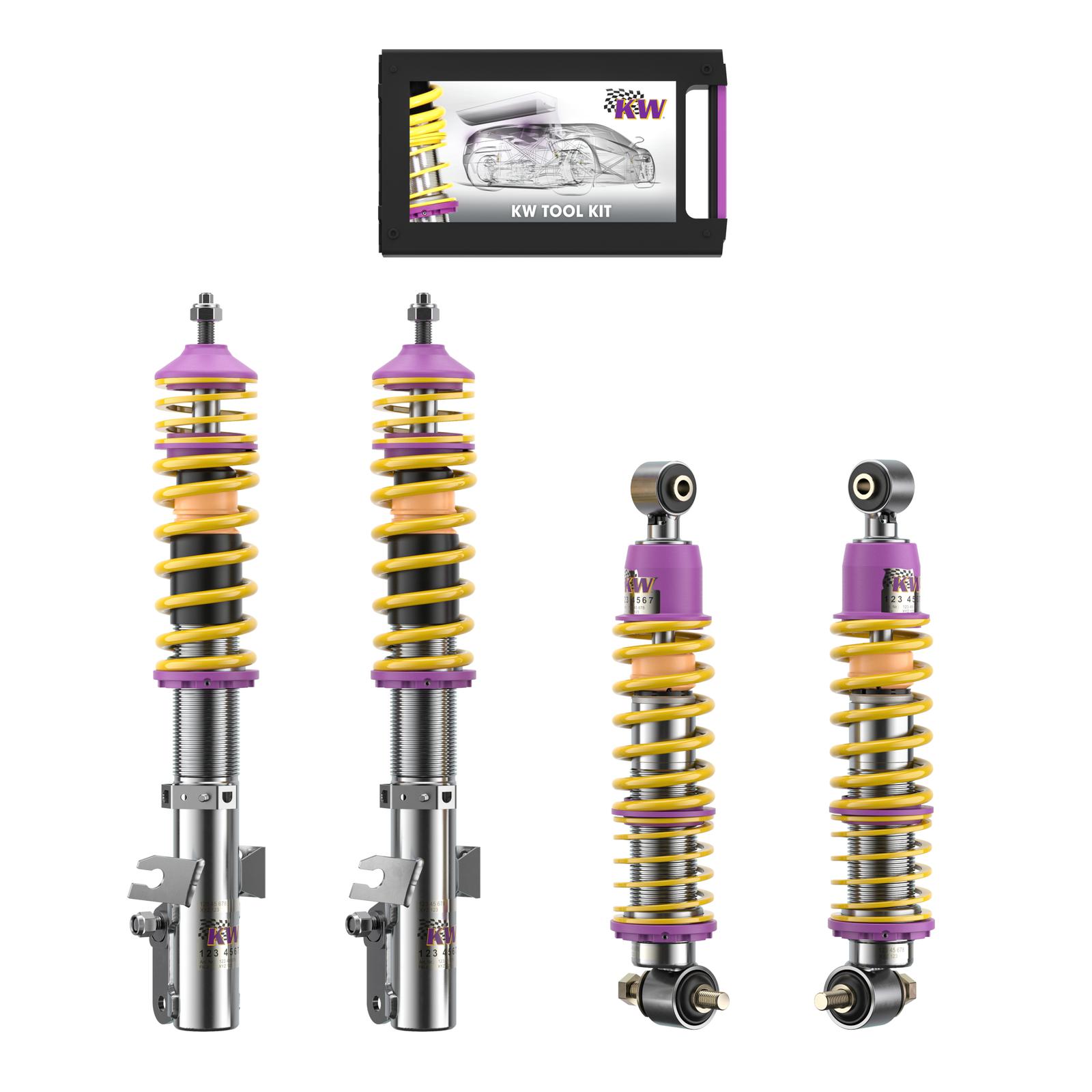 35271009 Coilovers Inox V3 KW Suspension i gruppen Välj bilmodell / Porsche / 968 / Chassi hos DDESIGN (KW-35271009)