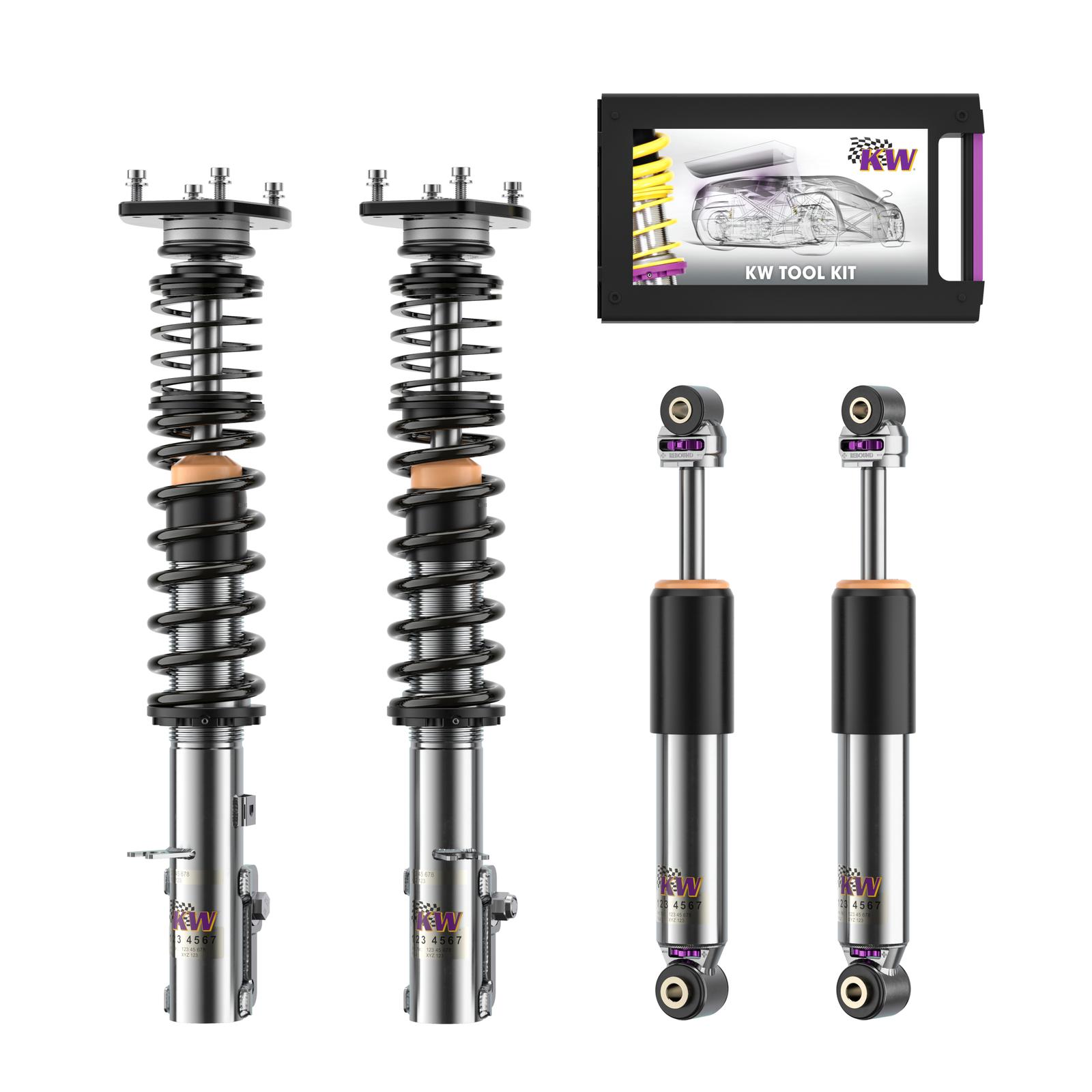 3527100D-B Coilovers Inox V3 KW Suspension i gruppen Välj bilmodell hos DDESIGN (KW-3527100D-B)