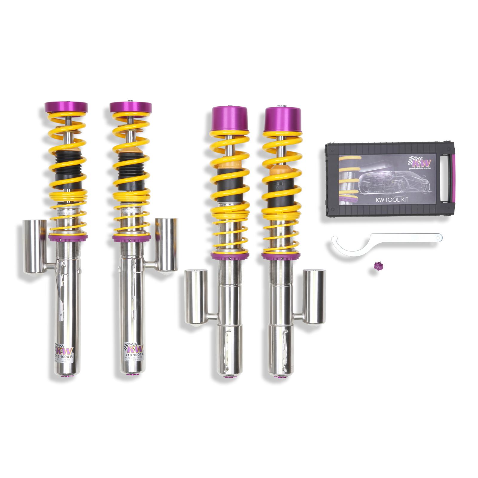 35271016 Coilovers Inox V3 KW Suspension i gruppen Välj bilmodell / Porsche / 987 Boxster 05-12 / Chassi / Fjädring hos DDESIGN (KW-35271016)