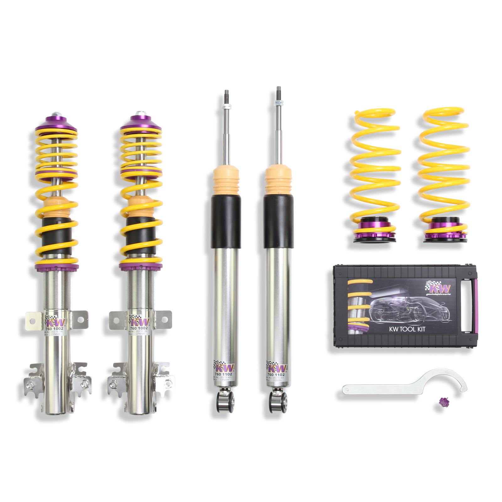 35276006 Coilovers Inox V3 KW Suspension i gruppen Välj bilmodell / Suzuki / Swift 10-17 / Chassi / Fjädring hos DDESIGN (KW-35276006)