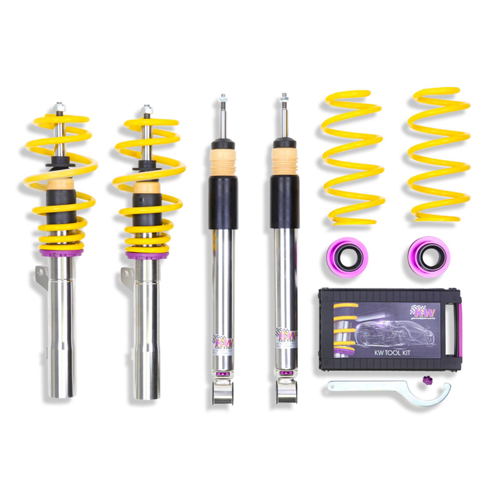 35280029 Coilovers Inox V3 KW Suspension i gruppen Välj bilmodell / Audi / A3 - S3 - RS3 (8P) 2003-2013 / Chassi / Coilovers hos DDESIGN (KW-35280029)