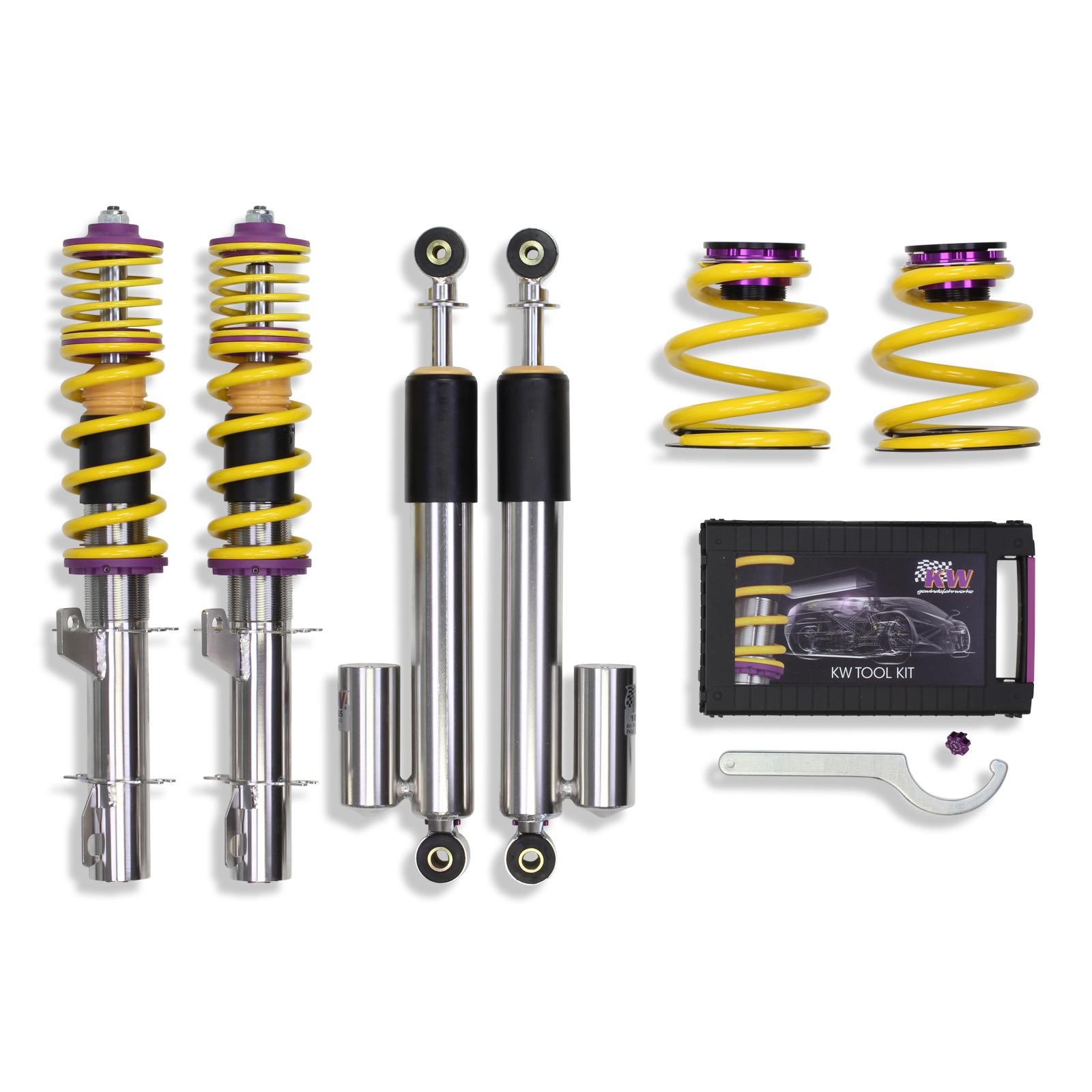 35280031 Coilovers Inox V3 KW Suspension i gruppen Välj bilmodell / Skoda / Octavia Mk1 96-04 / Chassi / Fjädring hos DDESIGN (KW-35280031)