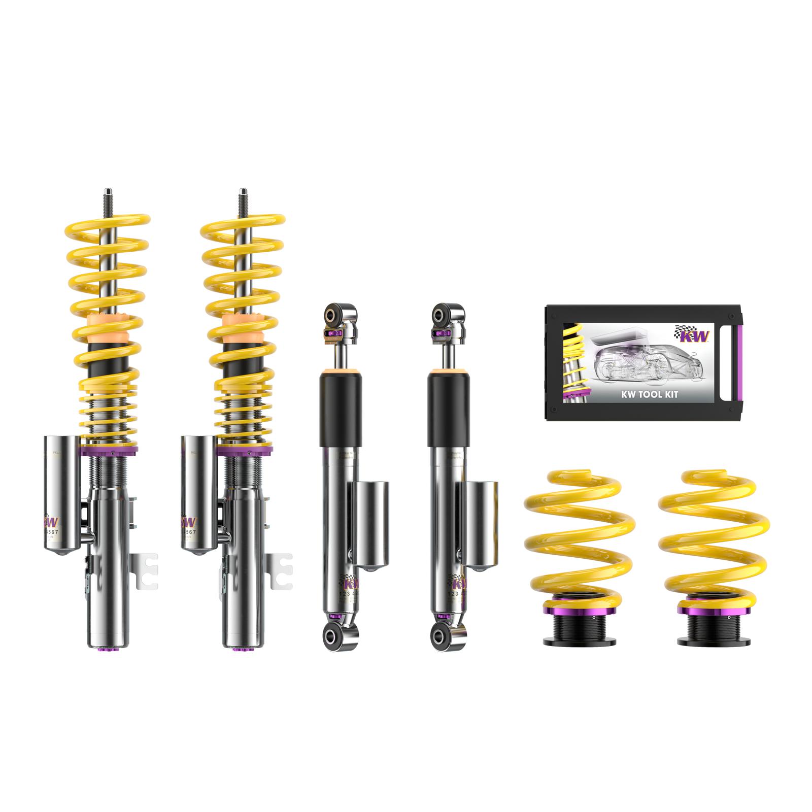 352800AN Coilovers Inox V3 (inkl. Cancellation Kit) KW Suspension i gruppen Välj bilmodell hos DDESIGN (KW-352800AN)