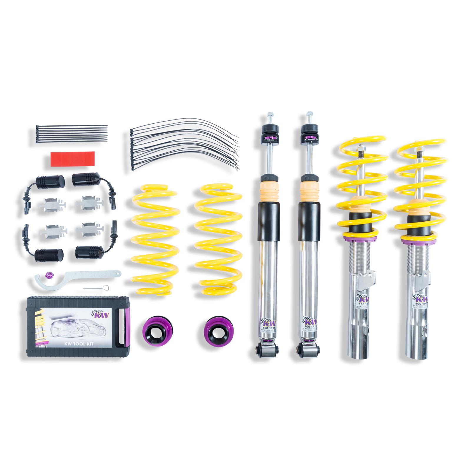 352800BS Coilovers Inox V3 (inkl. Cancellation Kit) KW Suspension i gruppen Välj bilmodell hos DDESIGN (KW-352800BS)