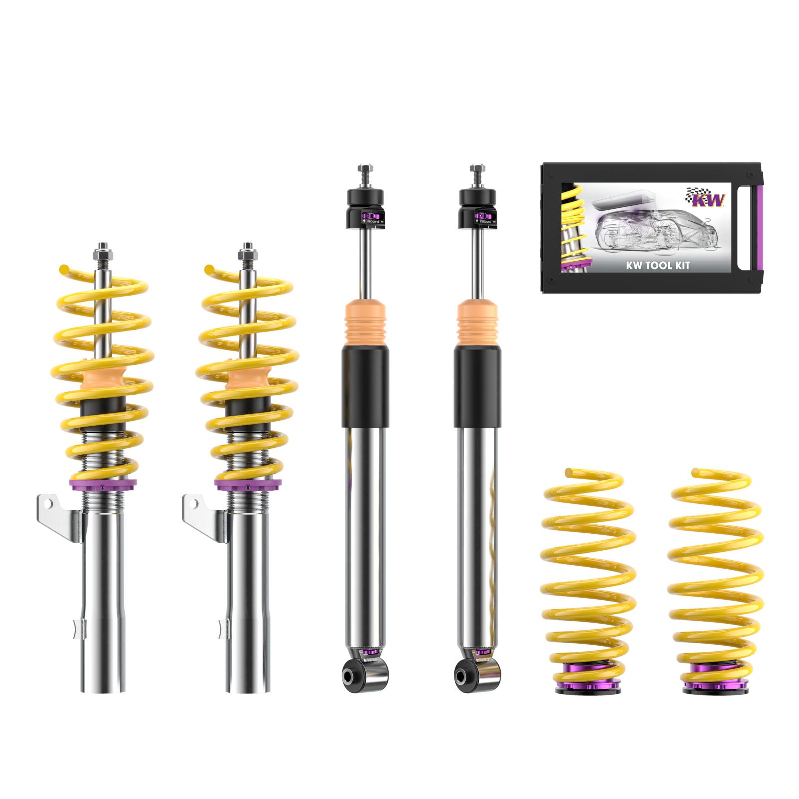 352800CV Coilovers Inox V3 (inkl. Cancellation Kit) KW Suspension i gruppen Välj bilmodell hos DDESIGN (KW-352800CV)