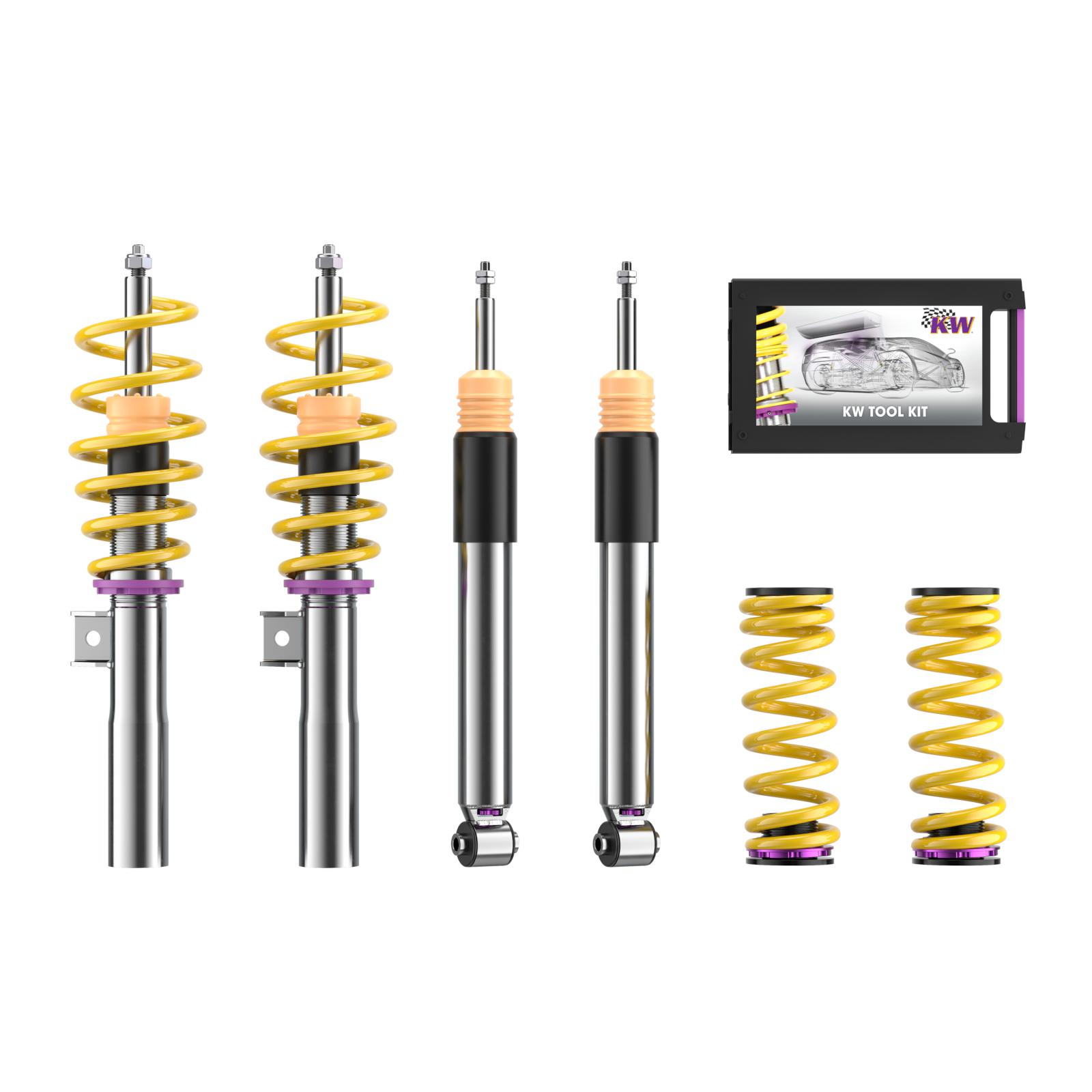 352800DJ Coilovers Inox V3 (inkl. Cancellation Kit) KW Suspension i gruppen Välj bilmodell hos DDESIGN (KW-352800DJ)