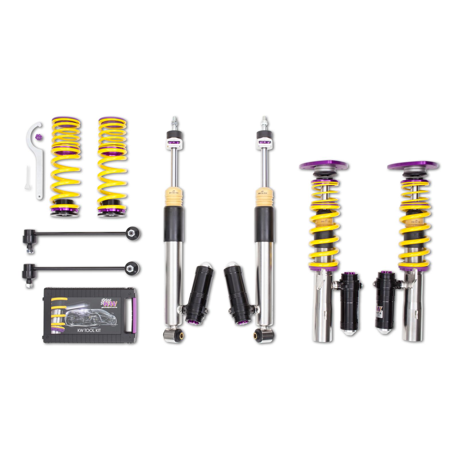 3528080N Coilovers V3 Clubsport KW Suspension i gruppen Välj bilmodell / VW / Golf 7 R 12-19 / Chassi / Coilovers hos DDESIGN (KW-3528080N)