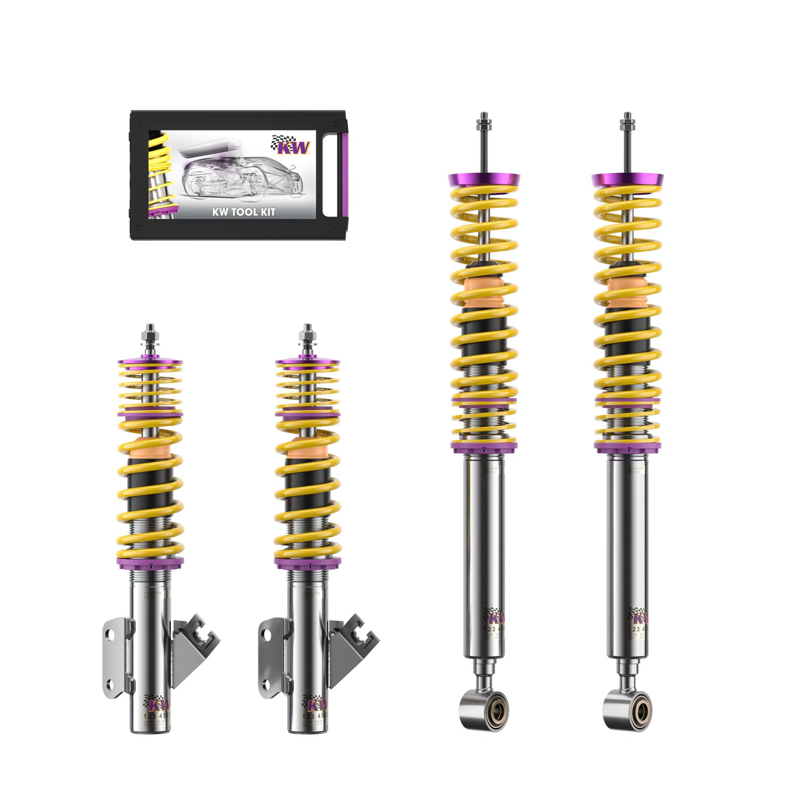 35285003 Coilovers Inox V3 KW Suspension i gruppen Välj bilmodell / Nissan / 200SX S14A 1996-1998 / Chassi / Fjädring hos DDESIGN (KW-35285003)