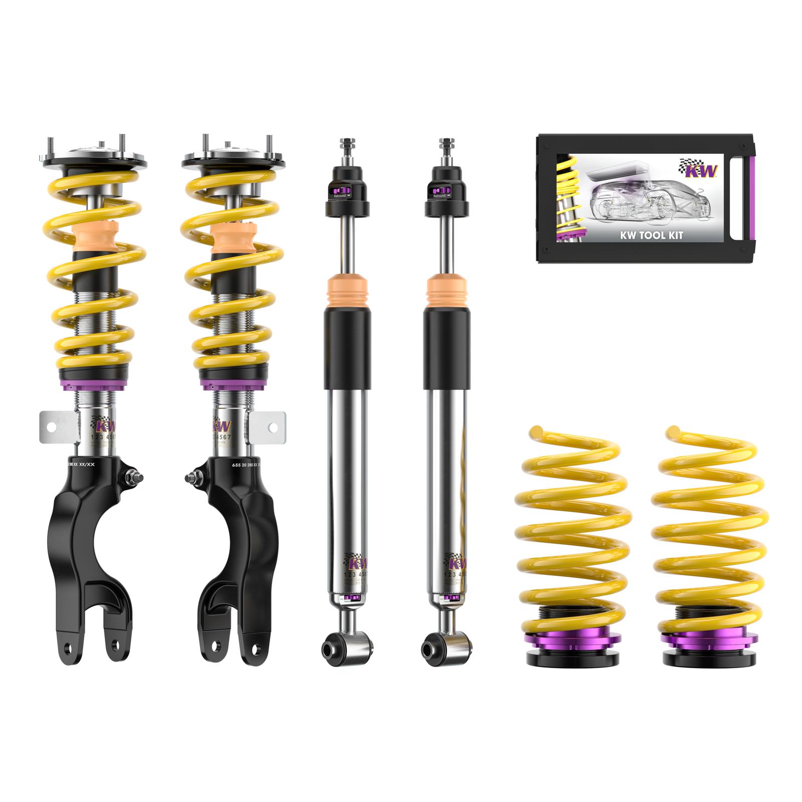 35287010 Coilovers Inox V3 KW Suspension i gruppen Universala produkter / Chassi / Coilovers hos DDESIGN (KW-35287010)