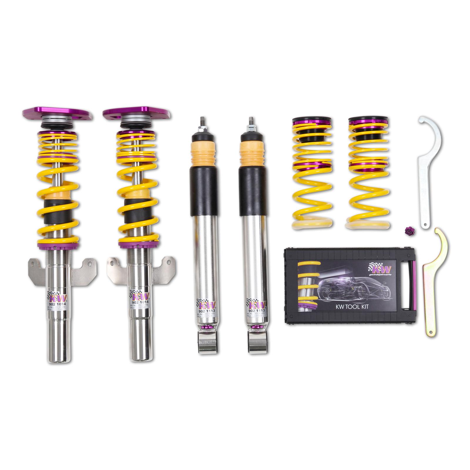 35290824 Coilovers V3 Clubsport KW Suspension i gruppen Välj bilmodell / Renault / Clio 3 05-14 / Chassi / Fjädring hos DDESIGN (KW-35290824)