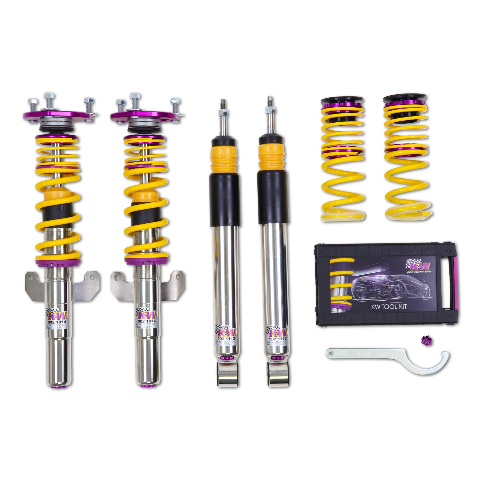 35290833 Coilovers V3 Clubsport KW Suspension i gruppen Välj bilmodell / Renault / Clio 3 05-14 / Chassi / Fjädring hos DDESIGN (KW-35290833)