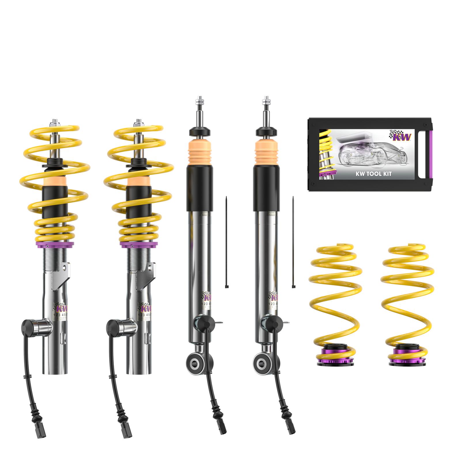 39080002 Coilovers DDC Plug & Play KW Suspension i gruppen Välj bilmodell / VW / Golf 6 08-12 / Chassi / Golf MK6 Fjädring hos DDESIGN (KW-39080002)