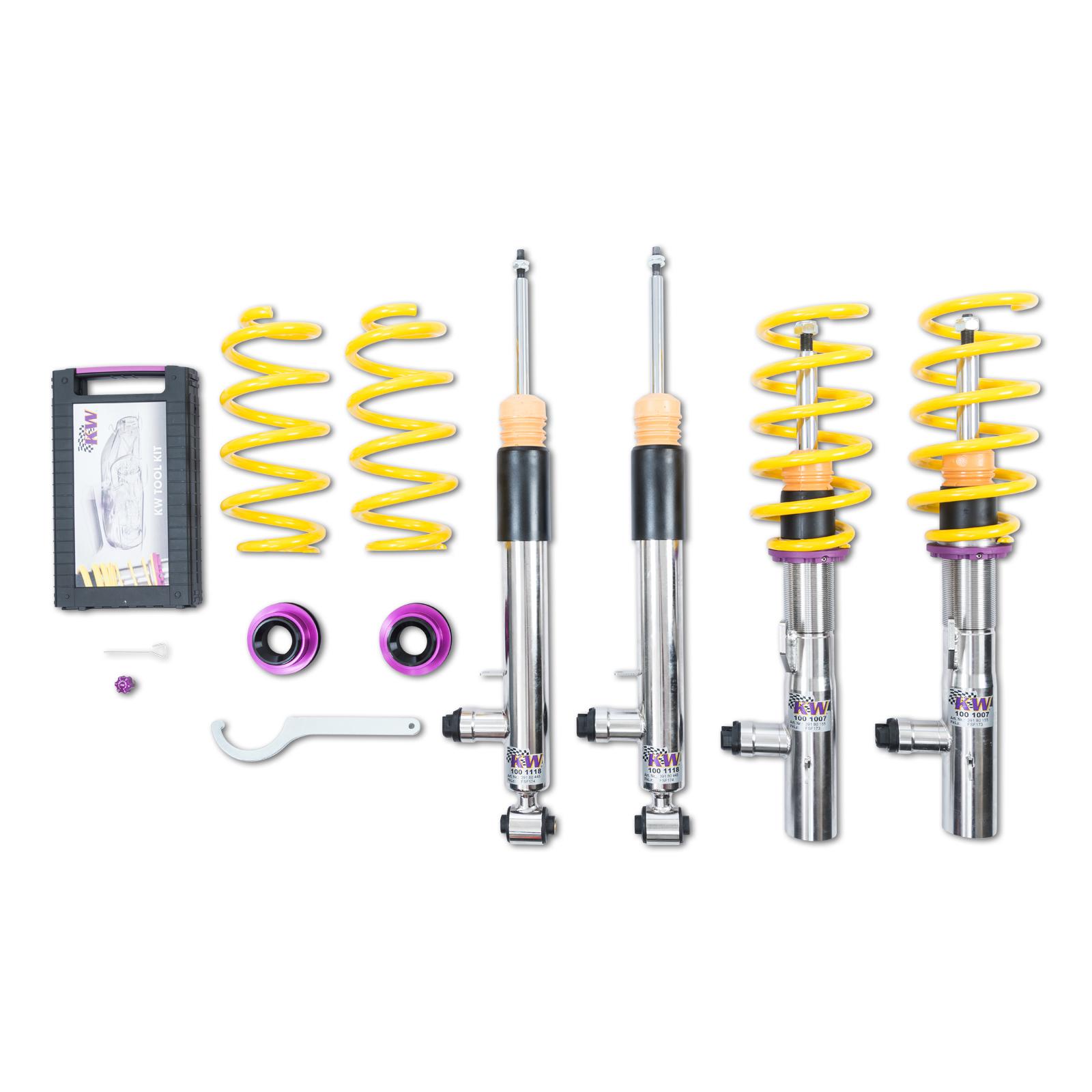 39080042 Coilovers DDC Plug & Play KW Suspension i gruppen Välj bilmodell / VW / Golf 7 Standard 12-19 / Chassi / Golf MK7 Fjädring hos DDESIGN (KW-39080042)