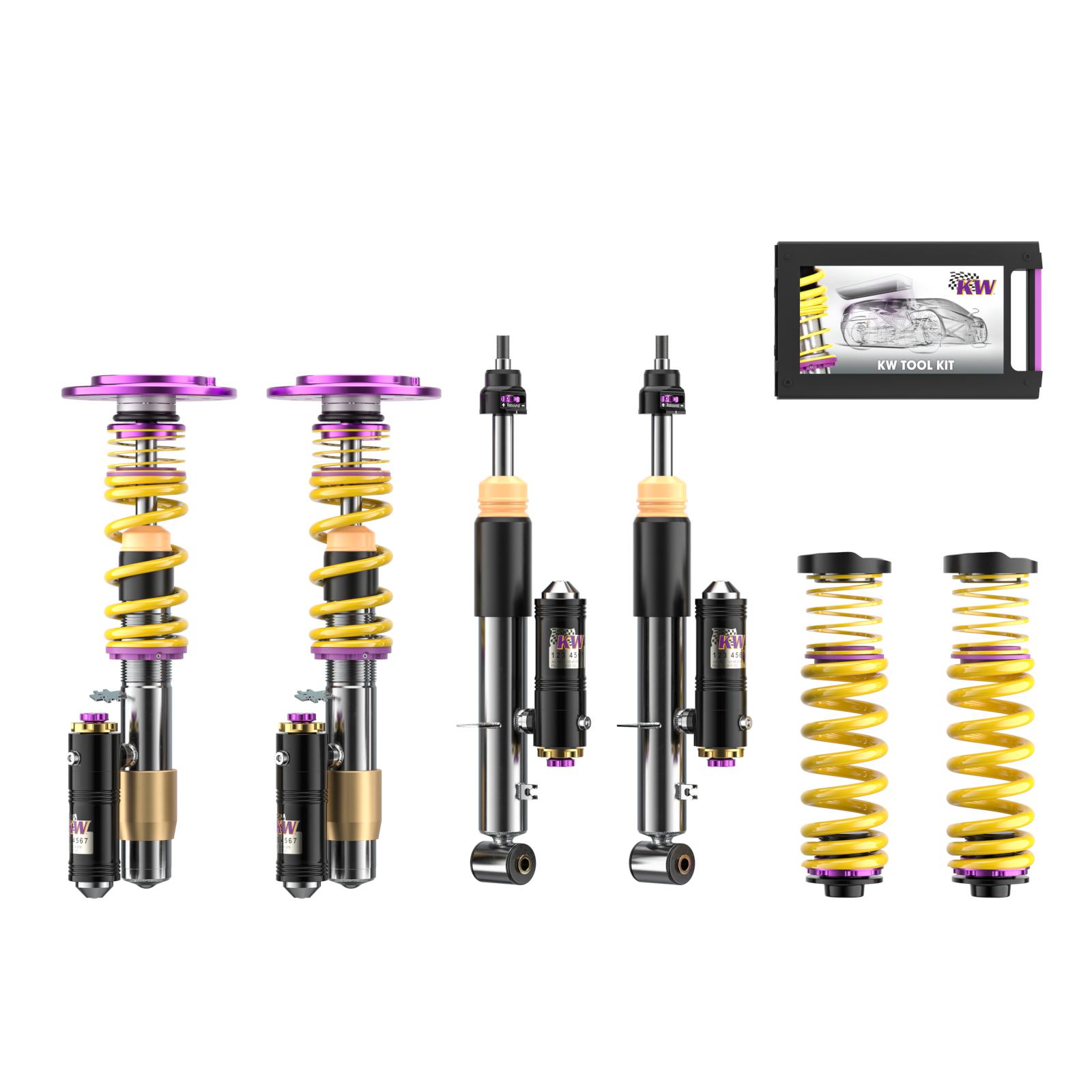 3971020C Coilovers V4 Clubsport KW Suspension i gruppen Välj bilmodell / Audi / A3 - S3 - RS3 (8P) 2003-2013 / Chassi / Coilovers hos DDESIGN (KW-3971020C)