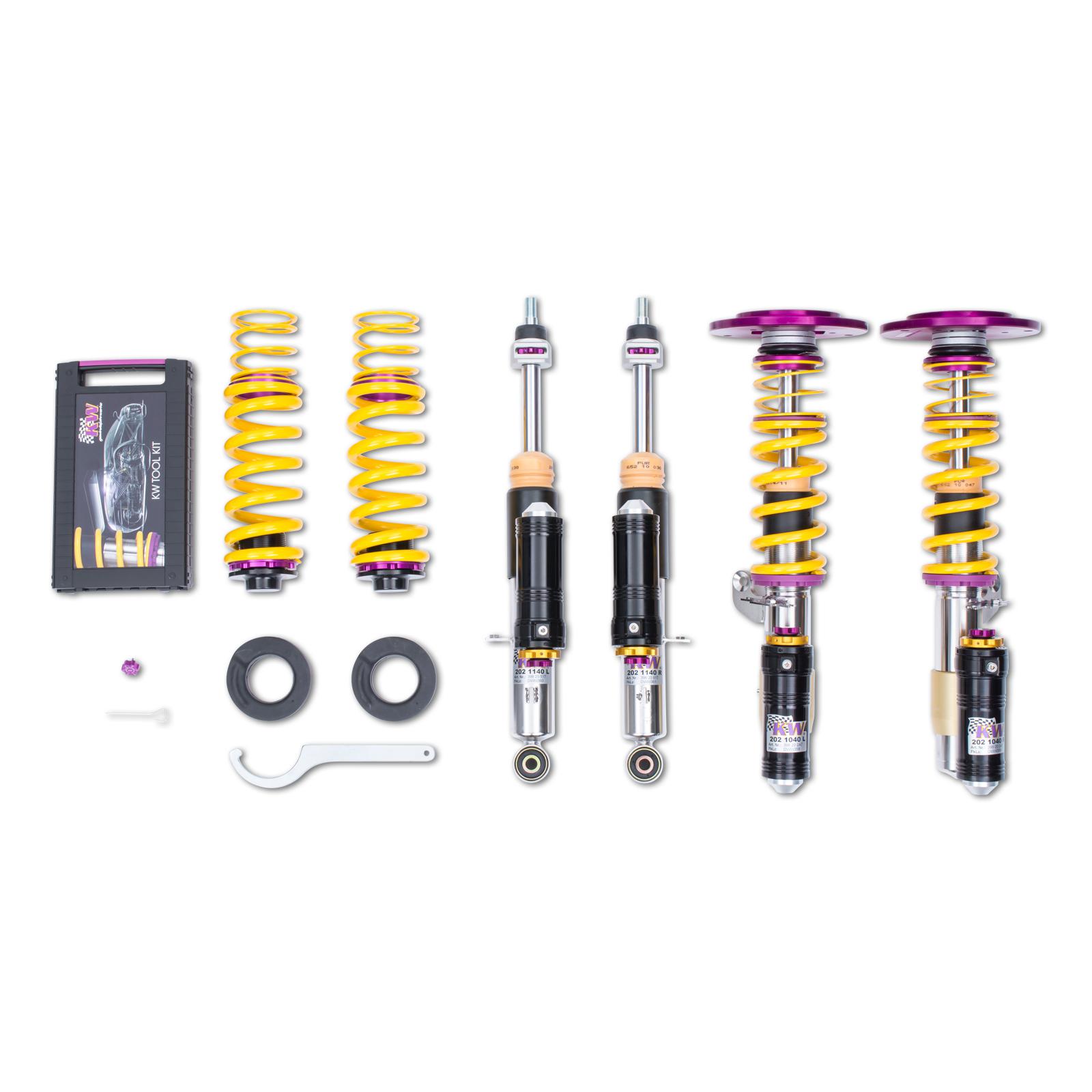 397202AN Coilovers V4 Clubsport KW Suspension i gruppen Välj bilmodell / BMW / M4 4-serie (F82-F83) 2014-2020 / Chassi / Coilovers hos DDESIGN (KW-397202AN)