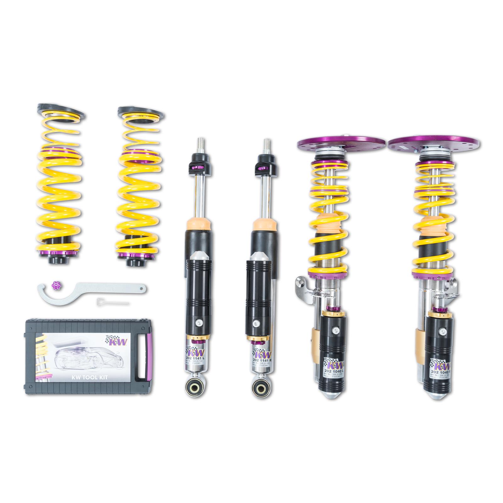 397202BH Coilovers V4 Clubsport KW Suspension i gruppen Välj bilmodell / BMW / M2 2-serie (F87) 2015+ / Chassi hos DDESIGN (KW-397202BH)