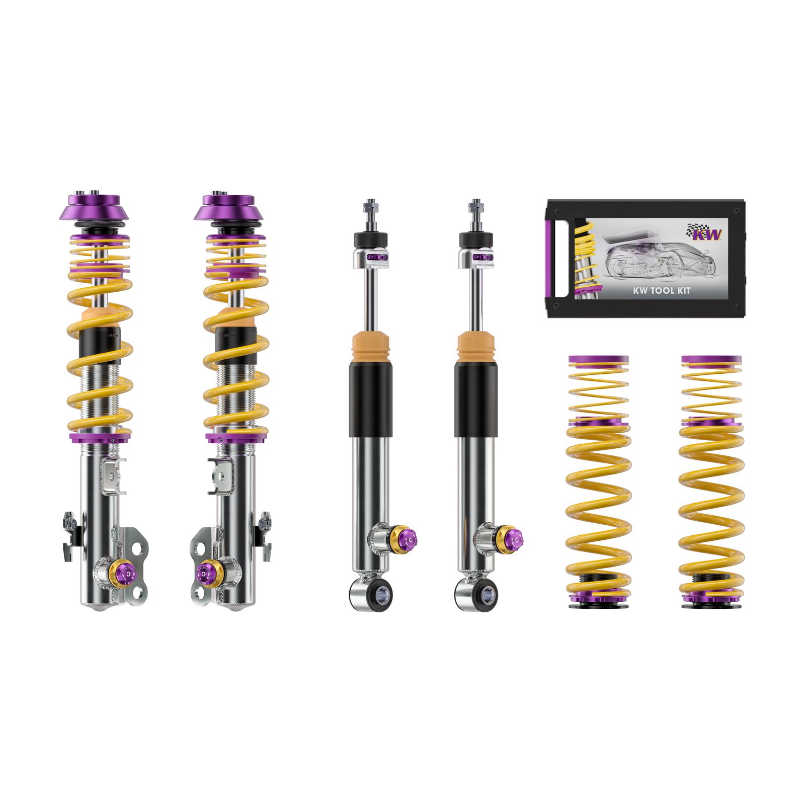 39756223 Coilovers V4 Clubsport KW Suspension i gruppen Välj bilmodell / Toyota / GR Yaris 2020+ / Chassi / Fjädring hos DDESIGN (KW-39756223)