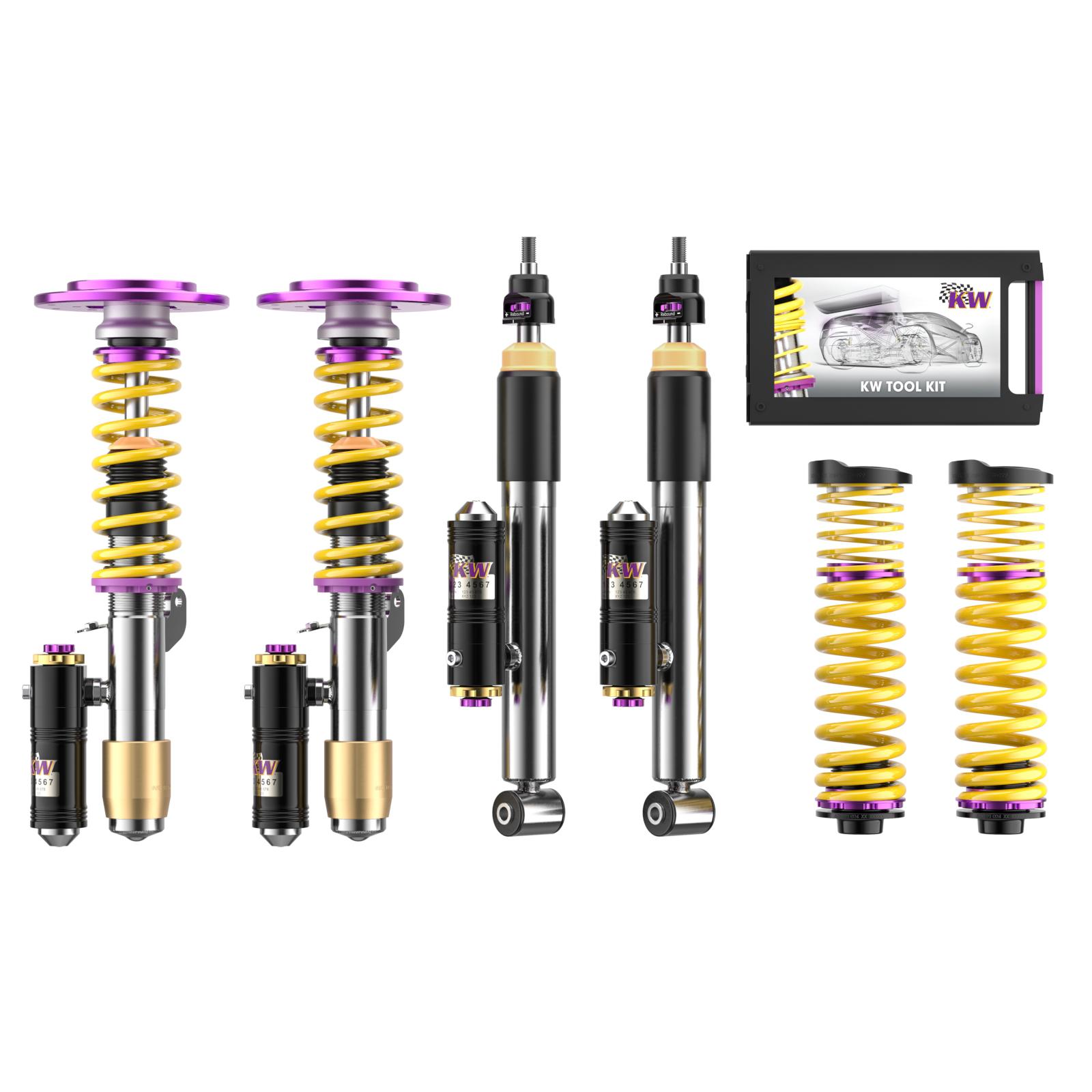 3A7100BU Coilovers Inox V4 KW Suspension i gruppen Välj bilmodell hos DDESIGN (KW-3A7100BU)