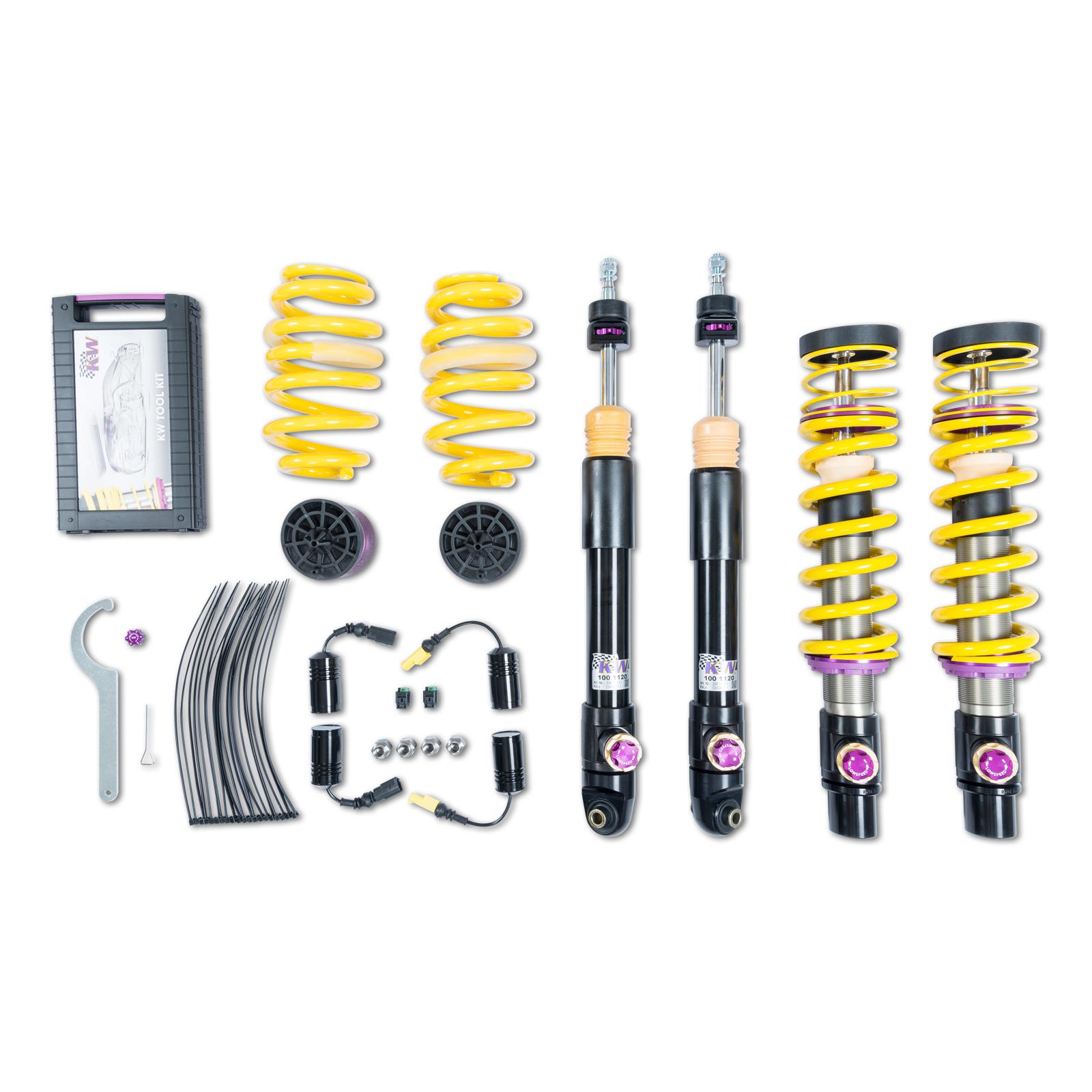 3A7100CH Coilovers Inox V4 (inkl. Cancellation Kit) KW Suspension i gruppen Välj bilmodell hos DDESIGN (KW-3A7100CH)