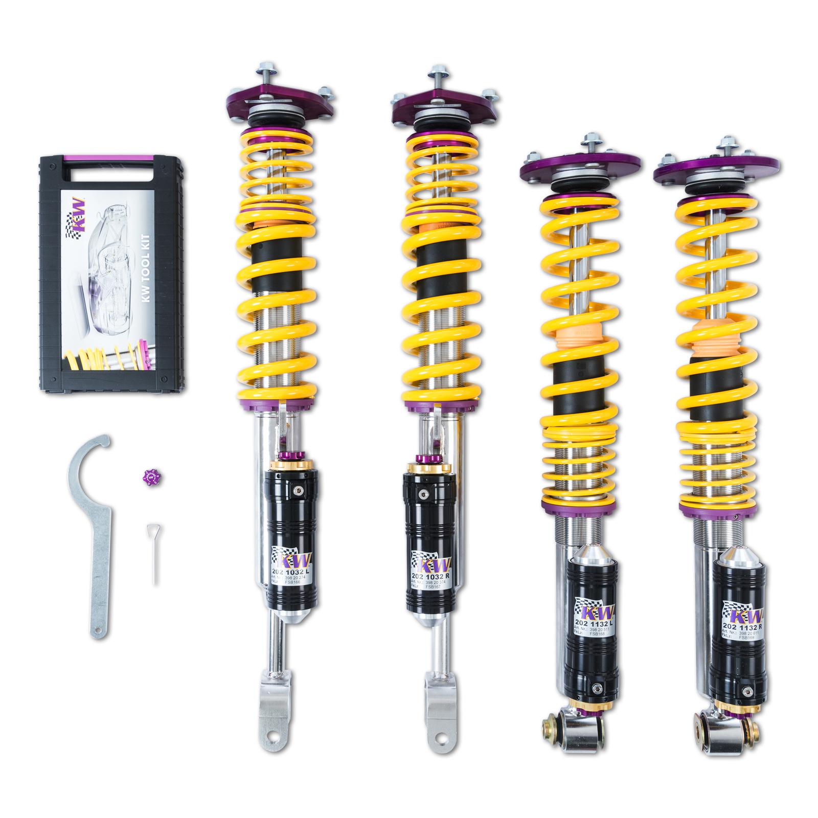 3A720097 Coilovers Inox V4 KW Suspension i gruppen Välj bilmodell / BMW / 5-serie (F07-F10-F11) 11-17 / Chassi / Coilovers hos DDESIGN (KW-3A720097)