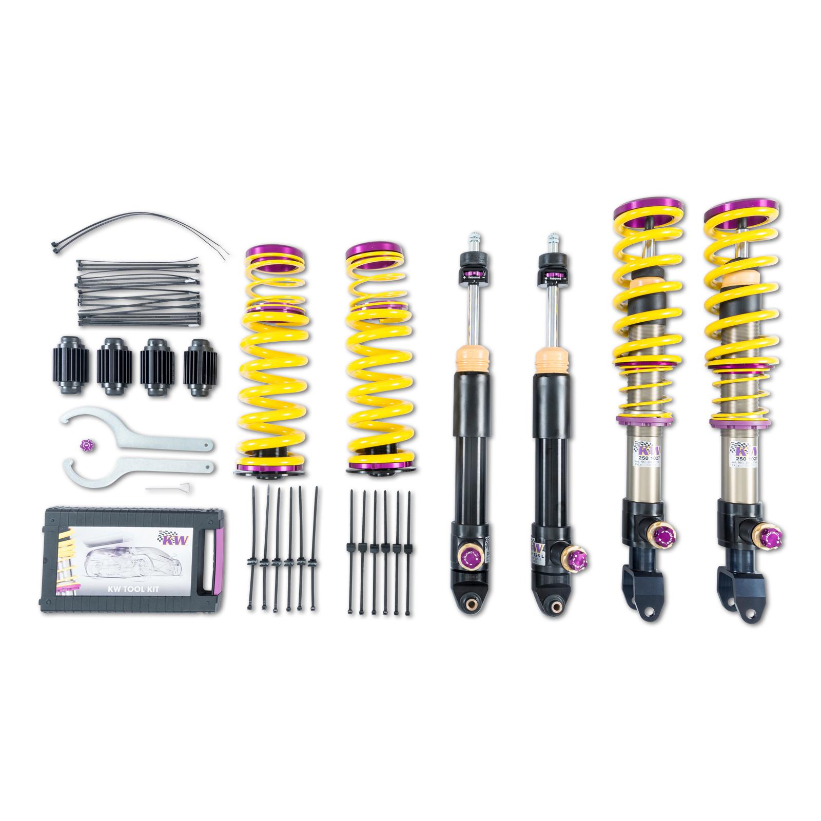 3A725084 Coilovers Inox V4 (inkl. Cancellation Kit) KW Suspension i gruppen Välj bilmodell hos DDESIGN (KW-3A725084)