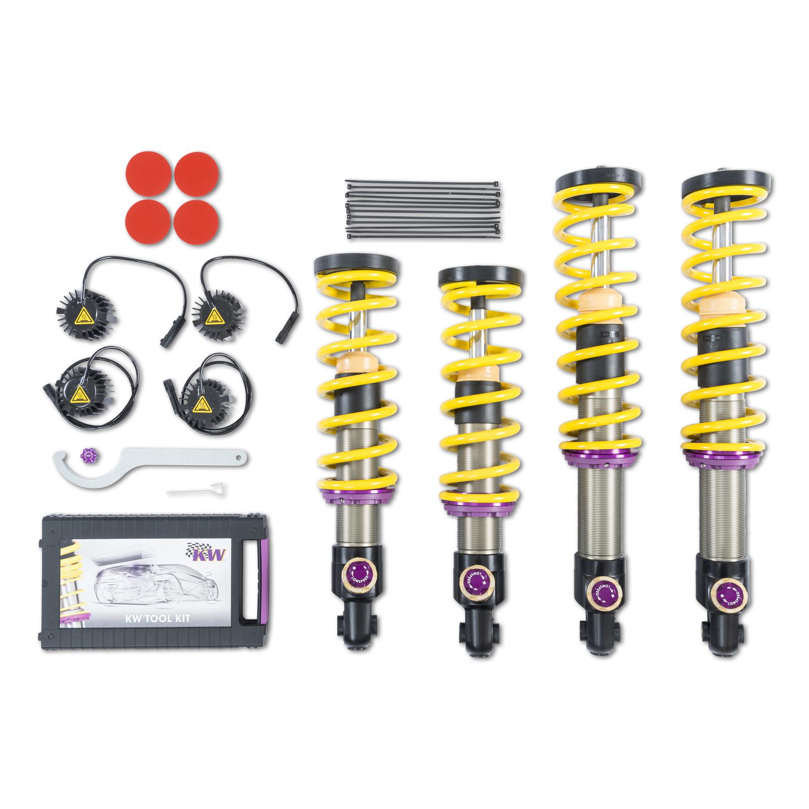 3A725085 Coilovers Inox V4 (inkl. Cancellation Kit) KW Suspension i gruppen Välj bilmodell / Mercedes Benz / SLS AMG (W197) / Chassi / Fjädring hos DDESIGN (KW-3A725085)