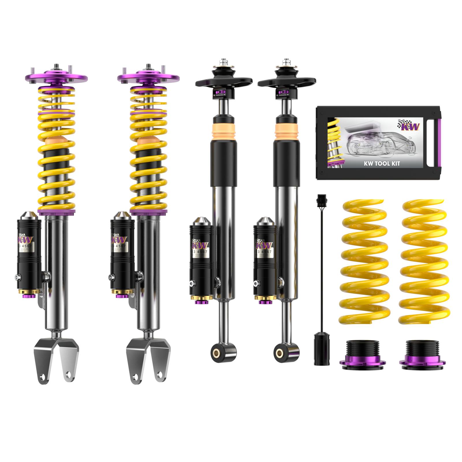 3A728003 Coilovers Inox V4 (inkl. Cancellation Kit) KW Suspension i gruppen Välj bilmodell / Dodge / Challenger 08+ / Chassi hos DDESIGN (KW-3A728003)