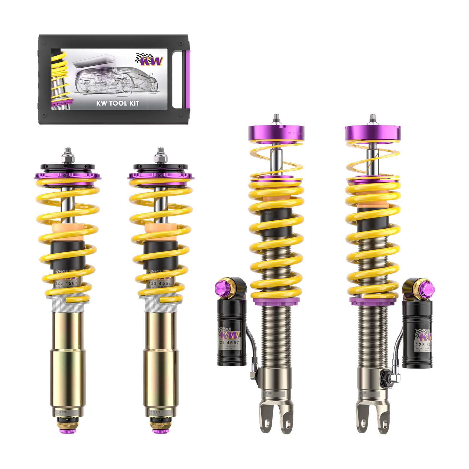 3A771090 Coilovers Inox V4 (inkl. Cancellation Kit) KW Suspension i gruppen Välj bilmodell hos DDESIGN (KW-3A771090)