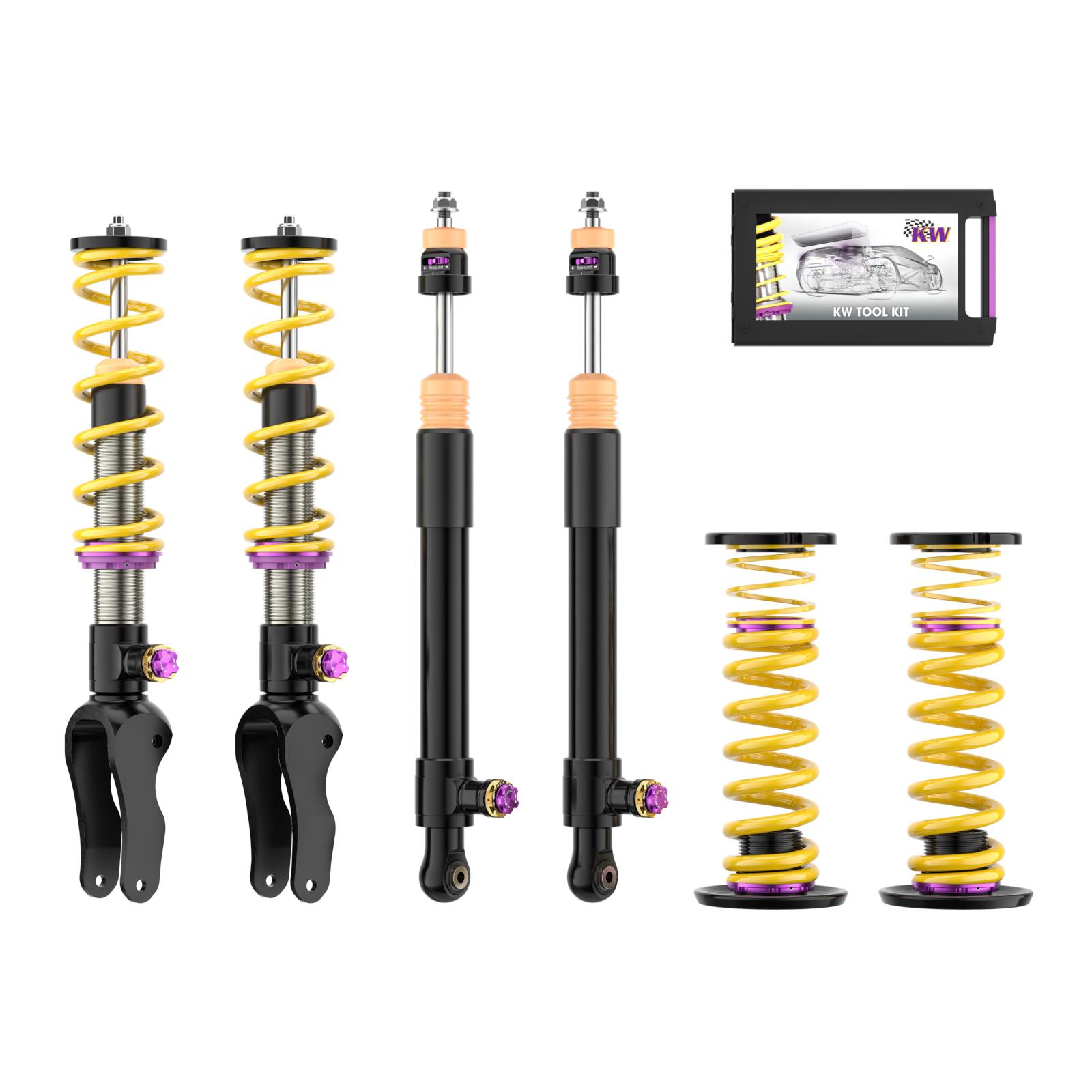 3A771095 Coilovers Inox V4 (inkl. Cancellation Kit) KW Suspension i gruppen Välj bilmodell hos DDESIGN (KW-3A771095)