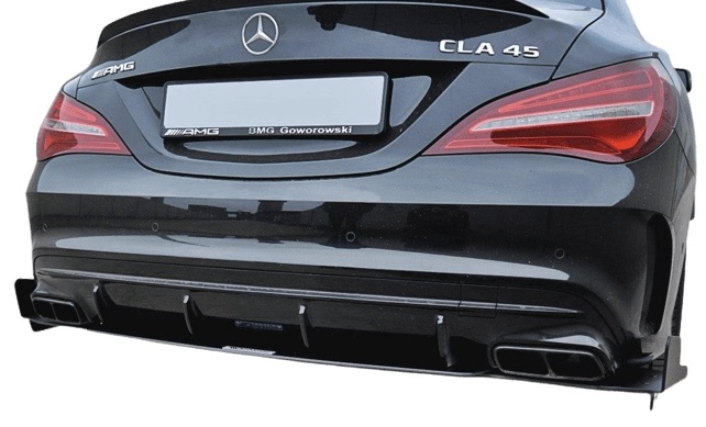 ME-CLA-117F-AMG-CNC-RS3A Mercedes CLA A45 Facelift AMG 2017-2019 Racing Diffuser V.3 Maxton Design