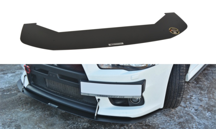 MI-LA-10-EVO-CNC-FD2 Mitsubishi Lancer Evolution X 2007-2015 Racingsplitter V.2 Maxton Design