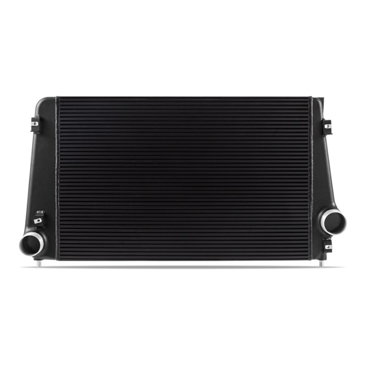 MMINT-DMAX-17KBKP 17-19 GM L5P Duramax Intercooler Kit Svart+ Polerade Rör Mishimoto