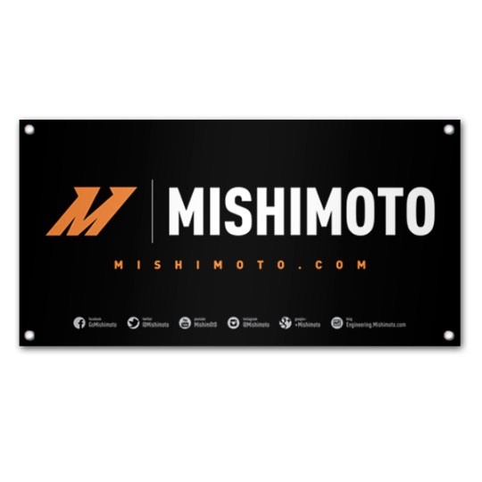 MMPROMO-BANNER-15MD Promotional Banner Medium Mishimoto