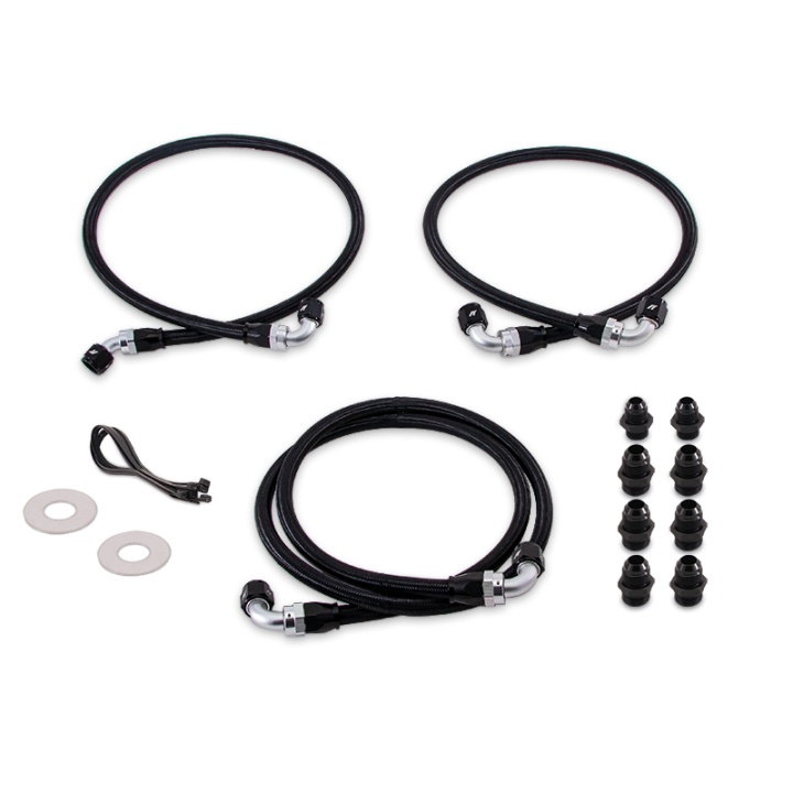 MMTCL-DMAX-06 Chevrolet / GMC 6.6L Duramax LLY/LBZ/LMM Slangkit Växellådskylare 2006-2010 Mishimoto