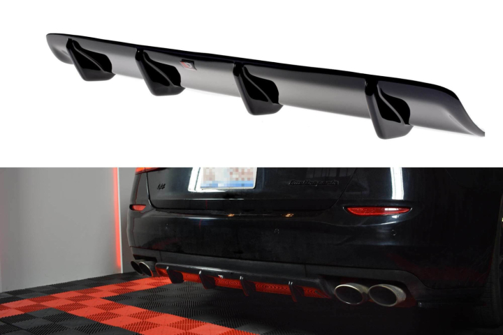 Maserati Quattroporte MK6 2013-2016 Diffuser V.1 Maxton Design i gruppen Bilmodeller / Maserati / Quattroporte hos DDESIGN AB (MS-QP-6-RS1)