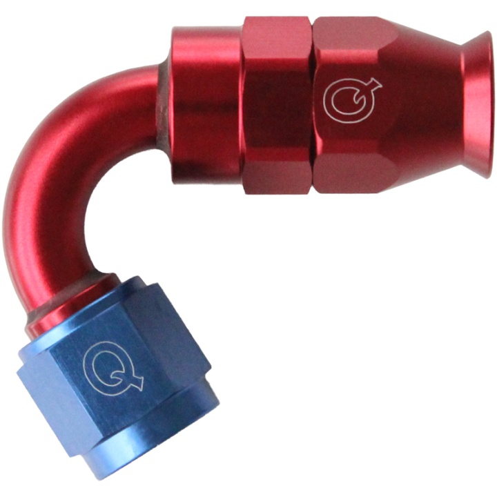 QG6120-04 AN4 120° PTFE Slangände QSP