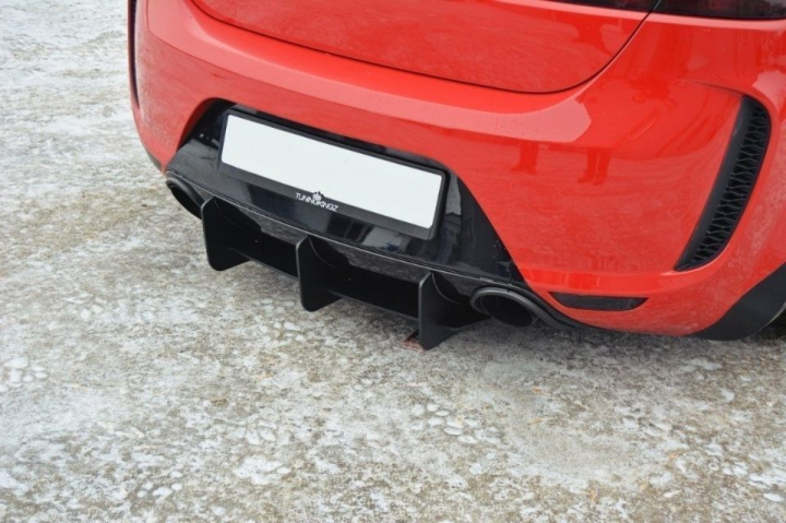 Seat Leon MK2 (MS Design) 2005-2009 Racing Diffuser Maxton Design i gruppen Välj bilmodell / Seat / Leon Mk2 05-11 / Styling / Bakspoiler hos DDESIGN AB (SE-LE-2-MS-CNC-RS1A)