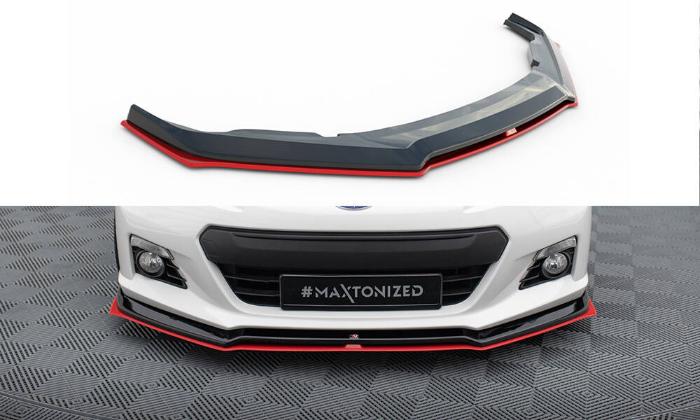 Subaru BRZ 2012-2017 Frontsplitter V.3 Maxton Design i gruppen Välj bilmodell / Subaru / BRZ 12-21 / Styling / Frontläppar hos DDESIGN AB (SU-BRZ-1-FD3G-FD3RG)