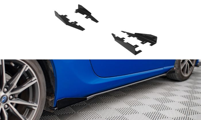 Subaru BRZ MK1 Facelift 2017-2020 Add-On Splitters Maxton Design i gruppen Välj bilmodell / Subaru / BRZ 12-21 / Styling / Sidokjolar hos DDESIGN AB (SUBRZ1FCNC-SF1G)