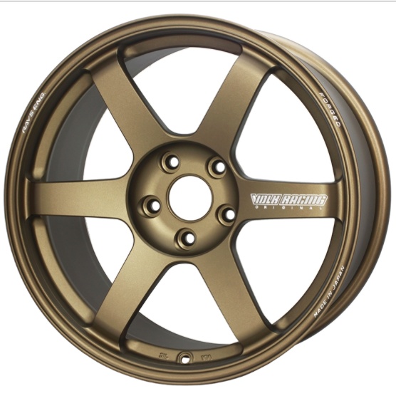 TE37SAGA18105BEU TE37 Saga Euro Cars 18x10.5 Bronze Volk Racing RAYS