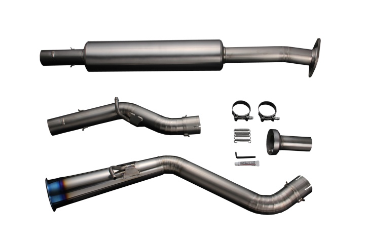 TOM440020 Toyota GT86 / Subaru BRZ TYPE-60R Avgassystem Full Titanium Expreme Ti TOMEI