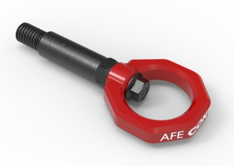 afe450-502001-R BMW F-Chassi (2/3/4/M) Tow Hook aFe Control (Fram, Röd)