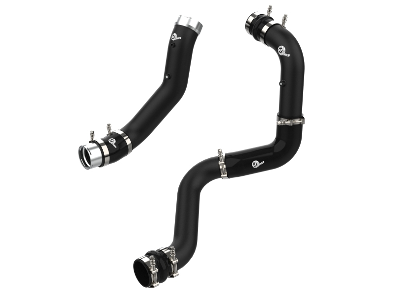 GM Diesel Pick-up 2020-2023 V8-6.6L (td) L5P BladeRunner Svart 3in Aluminium Chargepipe Kit aFe Power i gruppen Välj bilmodell / Chevrolet / Silverado 2019+ hos DDESIGN AB (afe46-20444-B)