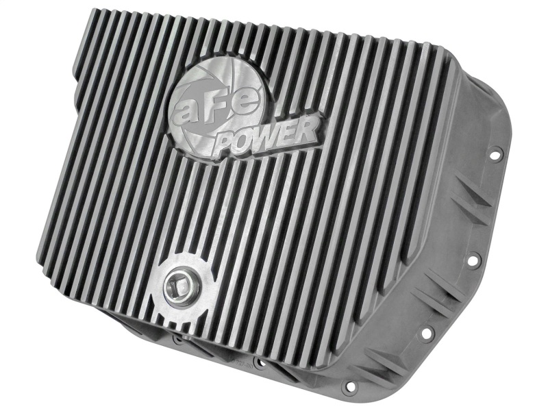 Dodge Diesel Pick-up 1994-2007 5.9L (td) Street Series Transmissionskåpa aFe Power - Machined i gruppen Välj bilmodell / Dodge / Ram 93-01 / Tuning / Motordelar hos DDESIGN AB (afe46-70050)