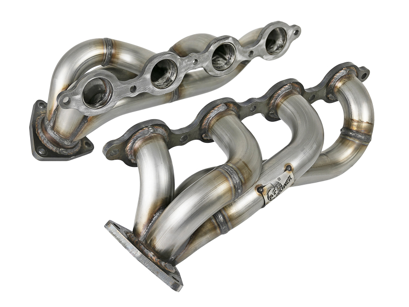 GM Silverado/Sierra 1500 2019-2024 V8-5.3L/6.2L Twisted Steel 1-3/4in 304SS Shorty Headers aFe Power i gruppen Välj bilmodell / Chevrolet / Silverado 2019+ hos DDESIGN AB (afe48-34134)