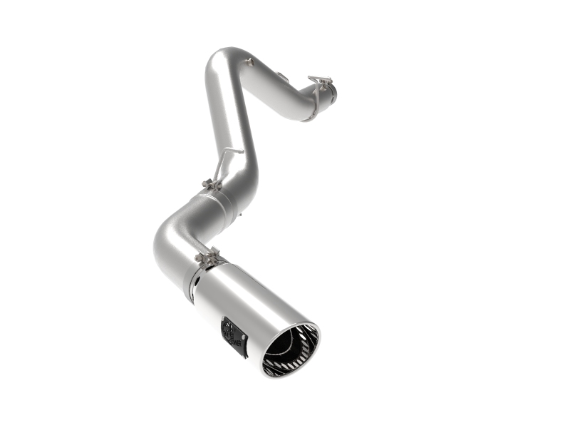 GM Diesel Pick-up 2022-2023 V8-6.6L (td) L5P Large Bore-HD 5 IN 409 SS DPF-Back Sportavgassystem Polerade Utblås aFe Power i gruppen Välj bilmodell / Chevrolet / Silverado 2019+ hos DDESIGN AB (afe49-44125-P)