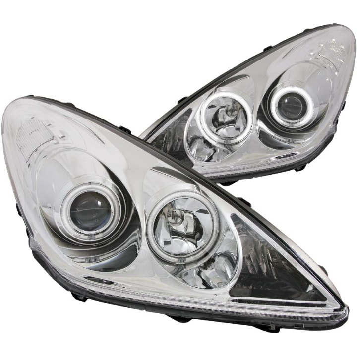 anz121173-3089 Lexus ES330 2004-2006 Projector Strålkastare Med Halo Krom (SMD LED) ANZO